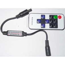 G086 dálkové ovládání RF 433MHz 12V/6A pro LED pásky, přijímač+vysílač