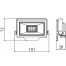 Greenlux DAISY BETA 10W NW LED reflektor /GXDS351/-1