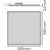 Ledvance PL COMP 600 V 33W 840 LED panel /4099854017902/-3