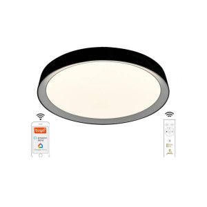 Nedes LC902JB LED stmívatelné stropní svítidlo 48W 2700-6500K Wi-Fi Tuya + dálkové ovládání