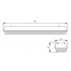 Kanlux MAH PLUS-236-ABS/PC zářivkové svítidlo prachotěsné 2x36W IP65 /18521/