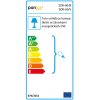 Panlux OVAL SOK-60/B stropní / nástěnné svítidlo IP44, kovové, bílé
