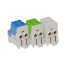 UVB 100A N 080010-1-4 rozdělovací blok, modrý-2