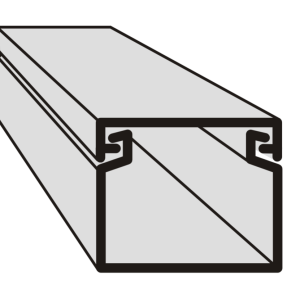 Polyprofil EIP 18014 elektroinstalační lišta vkládací 18x14 2m bílá