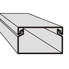 Polyprofil EIP 30017 elektroinstalační lišta vkládací 30x17 2m bílá