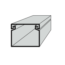 Polyprofil EIP 30025 elektroinstalační lišta vkládací 30x25 2m bílá