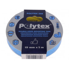 Polytex 560 oboustranná lepicí pěnová páska 19mm x 5m