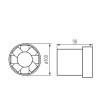 Kanlux WIR WK-10 potrubní ventilátor 100mm /70900/