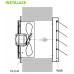Multivac CLC-N-01-200 průmyslový nástěnný ventilátor