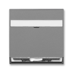 ABB Neo 5014M-A00100 36 kryt zásuvky komunikační s popisovým polem, ocelová