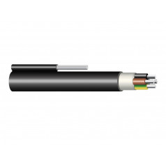 AYKYz-J 4x16 hliníkový kabel závěsný s lankem