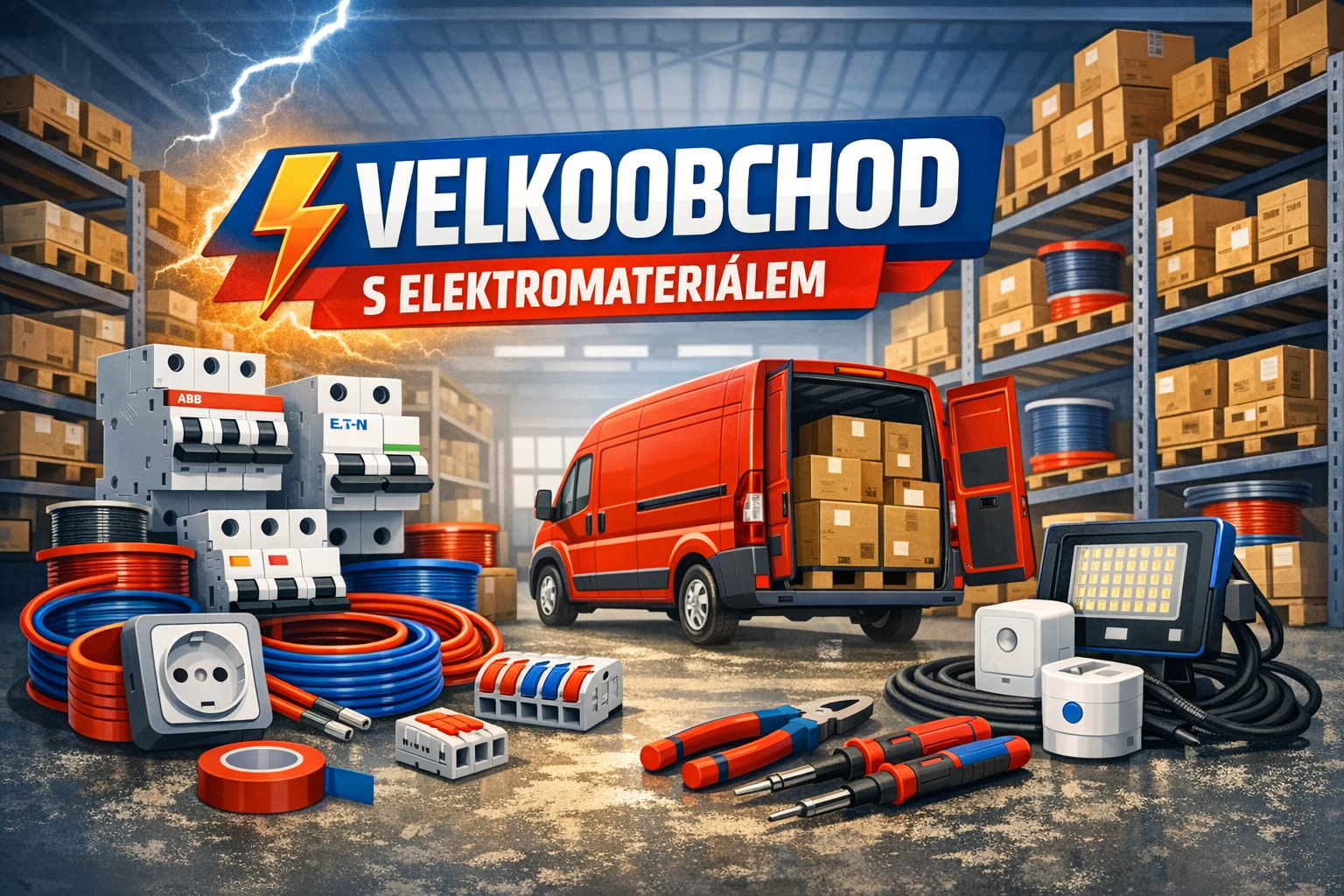 Prodejna elektromateriálu Chrudim